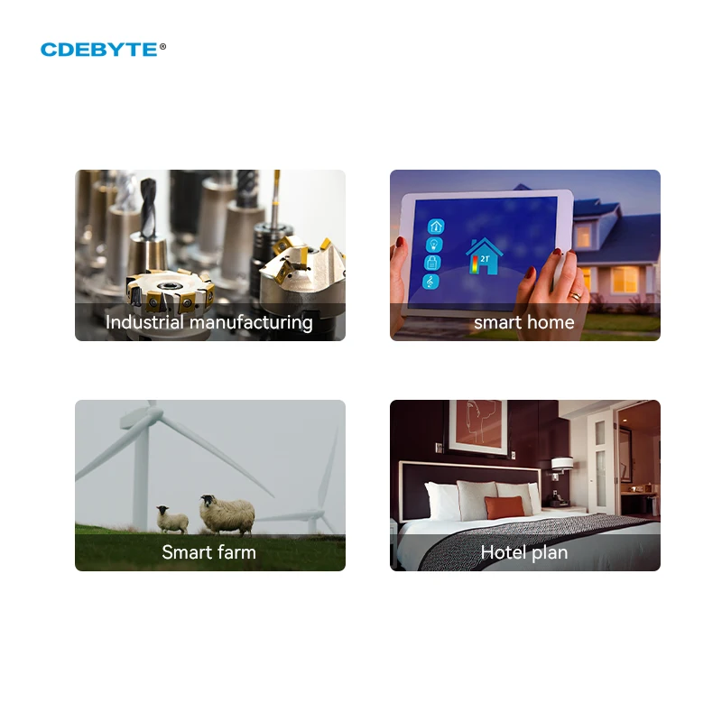 E34-2G4D27D nRF24L01+ Ebyte Full Duplex High-Speed Transmission 27dBm 5km ISM2.4GHz GFSK Wireless Transceiver and Receiver IoT