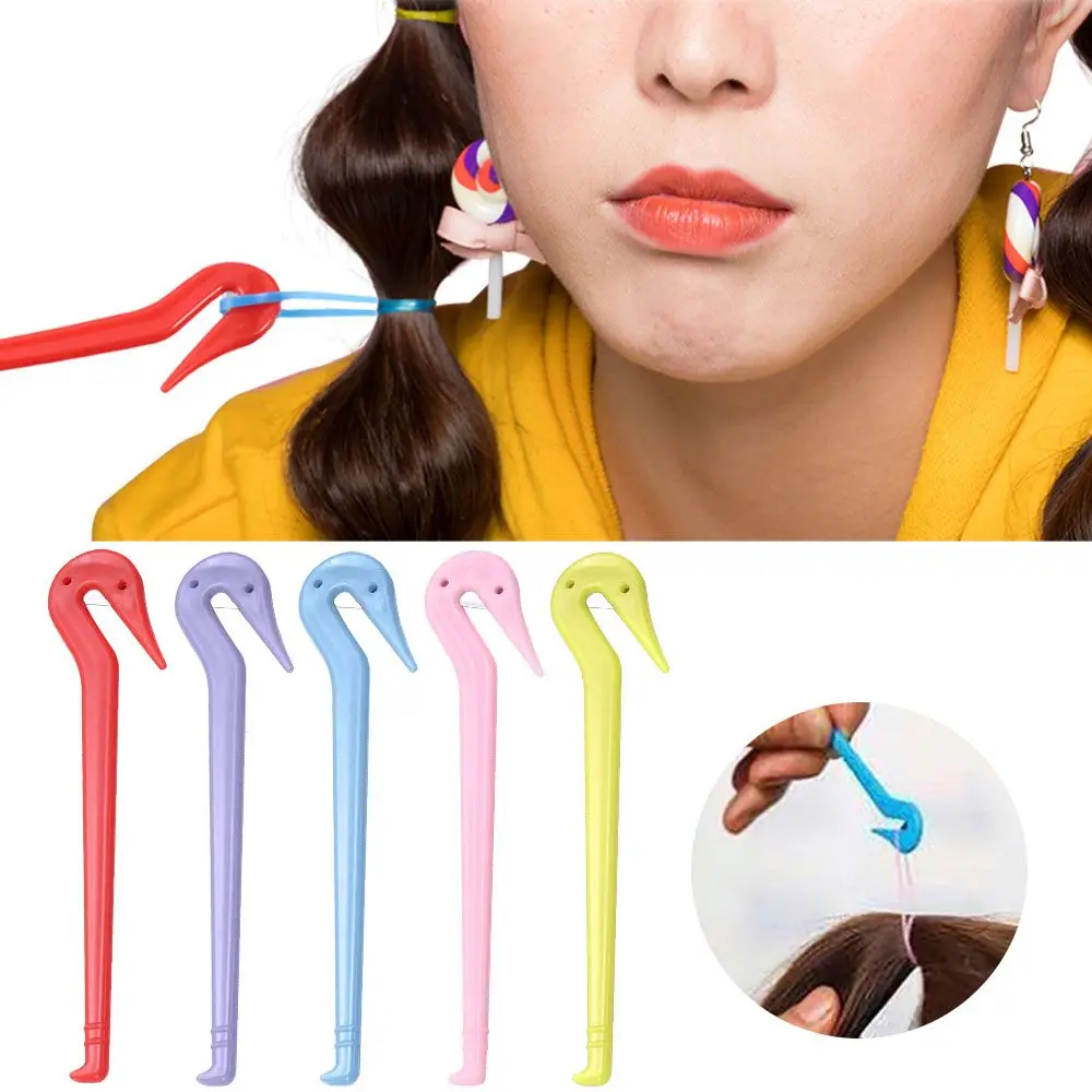 

Girls Kids Headwear Disposable Braiders Hair Accessories Rubber Band Cutting Hair Bands Rubber Cutter Styling Tool