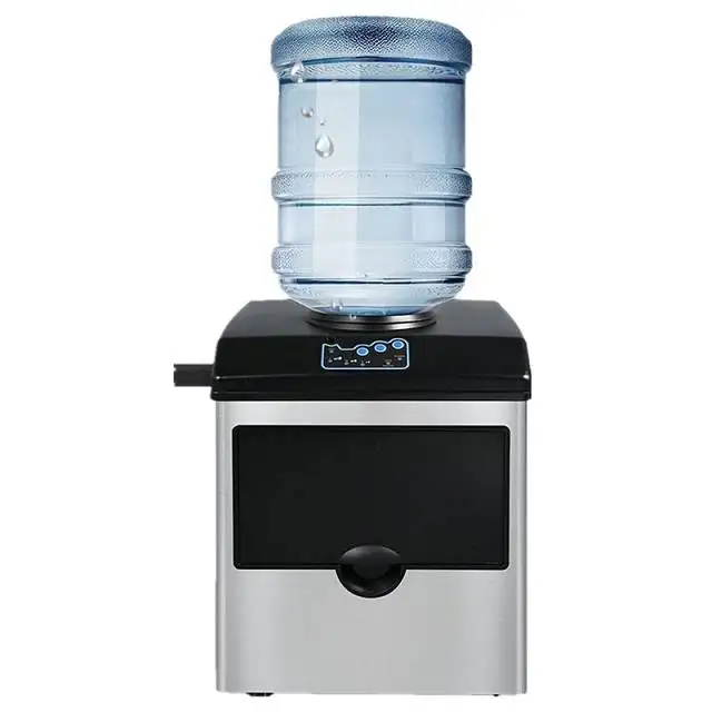 Smart Commercial Ice Maker With Water Gallon Dispenser Gr-210a Ice Maker