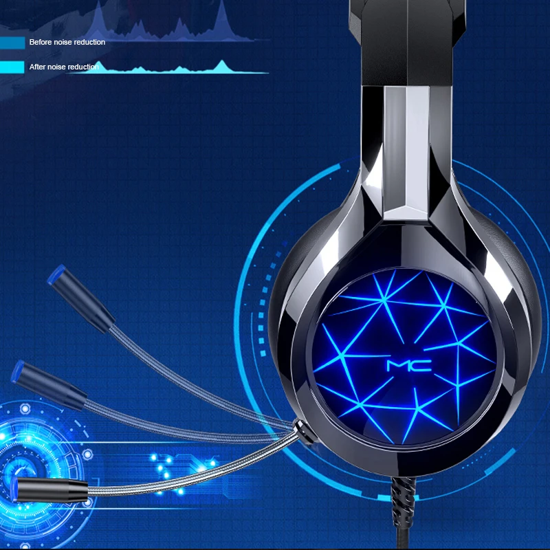 gaming headset gamers headphones with microphone gamer headset for pc 7 1 usb surround stereo for gamer xbox one ps4 pc laptop free global shipping