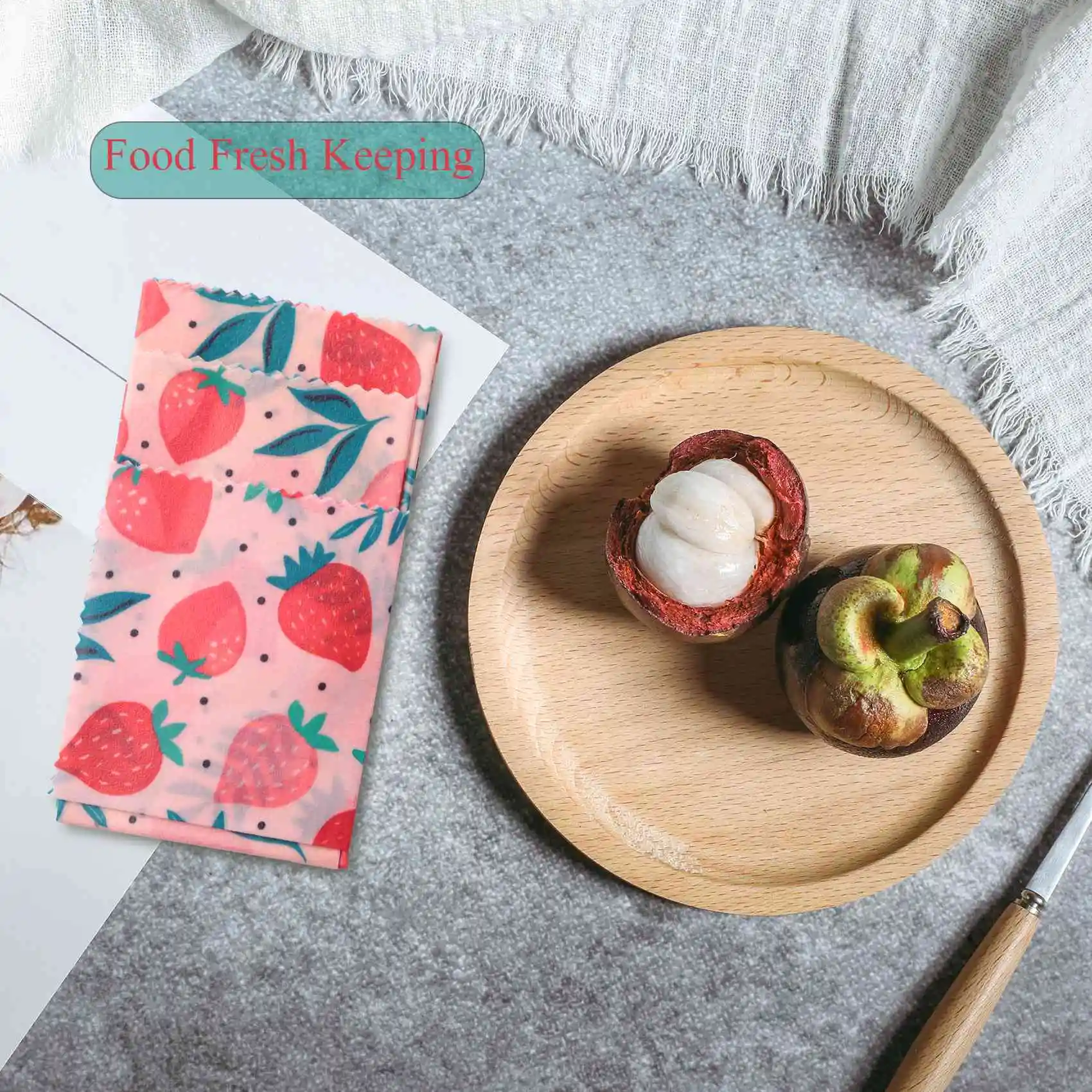 Многоразовая салфетка для пчелиного воска 1 набор