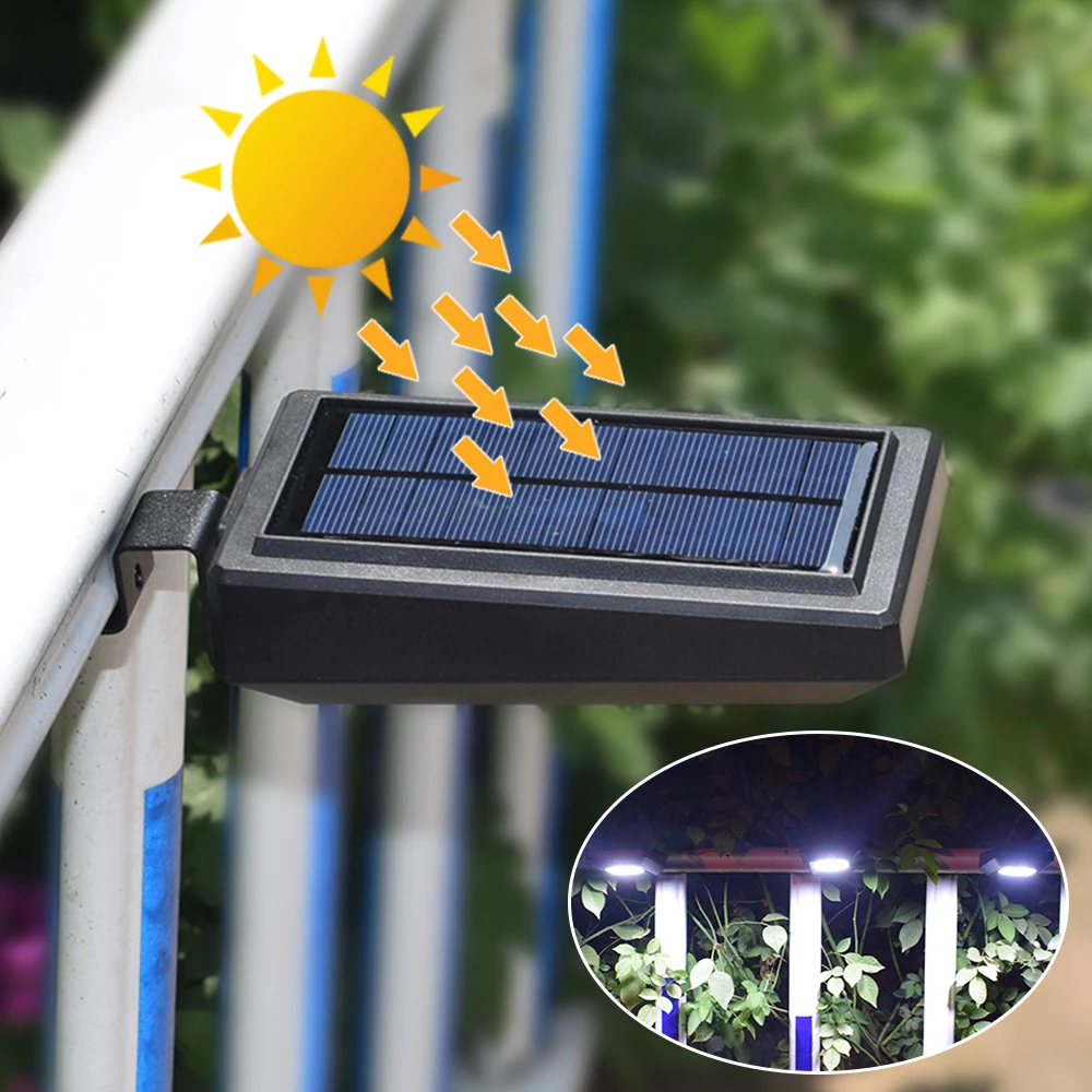 

1pcs Solar Lamp Human Body Infrared Induction Wall Light LED Bulb Outdoor IP65 Waterproof Garden Courtyard Fence Street Lighting