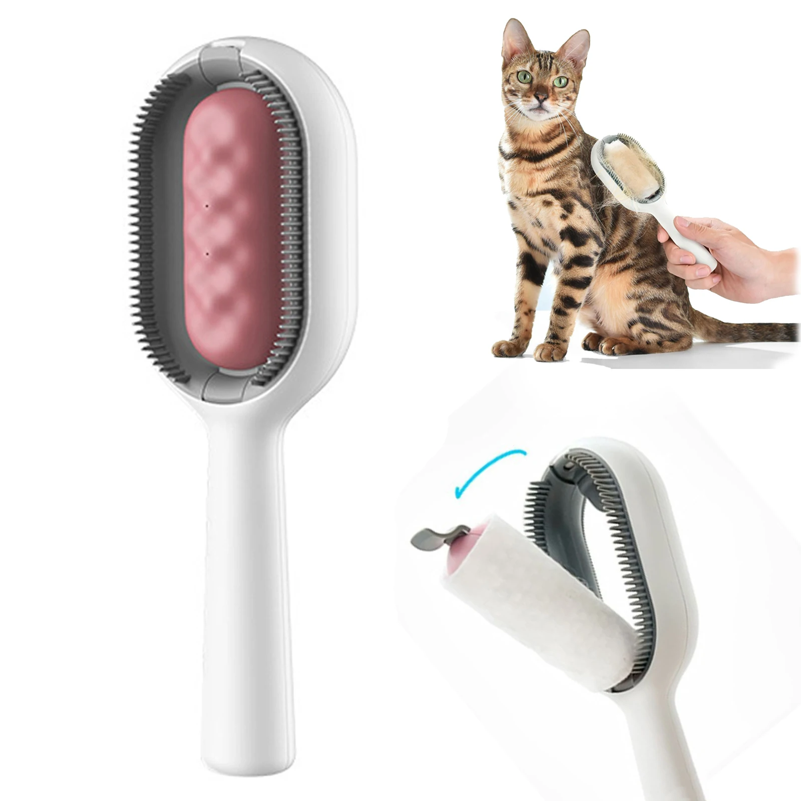 Double Sided Cat Cleaning Comb Cat Hair Remover to Remove Floating Hair Sticky Fur Pet Grooming Brush Cat Dogs Cleaning Supplies Double Sided Cat Cleaning Comb Cat Hair Remover to Remove Floating Hair Sticky Fur Pet Grooming Brush Cat Dogs Cleaning Supplies