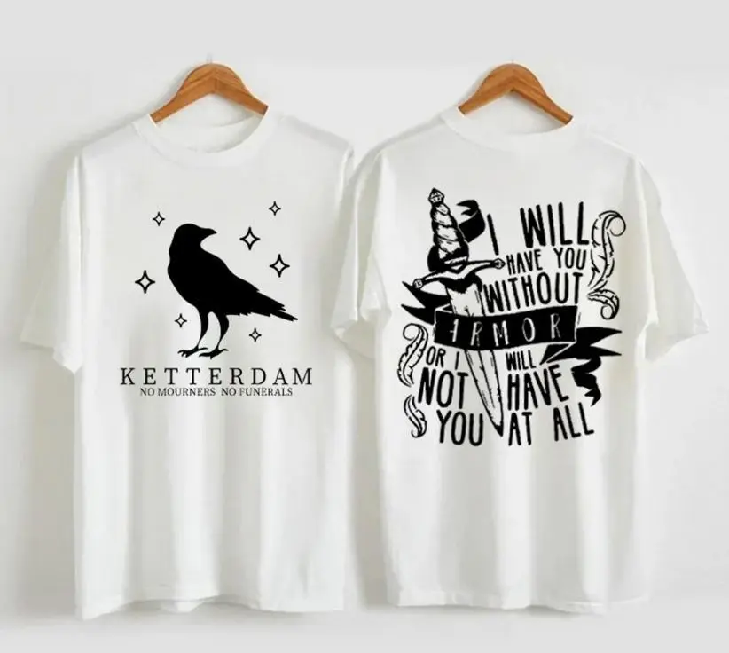 Рубашка Шесть ворот ворона клуба кеттердамский Каз Brekker Inej Ghafa Shadow And Bone G