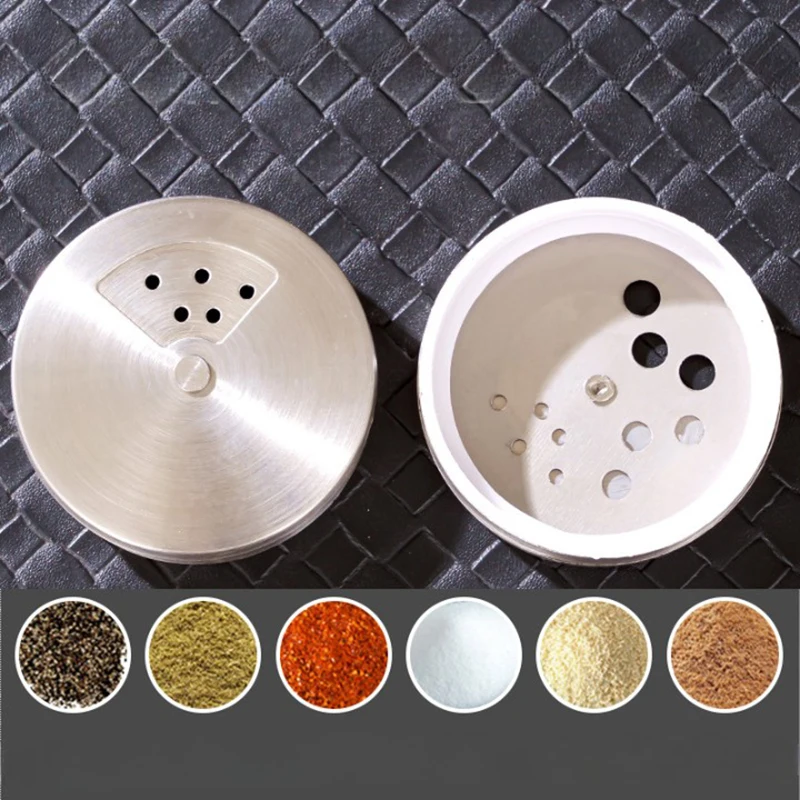 Баночка для приправ барбекю из нержавеющей стали бутылка посыпки видимая перца