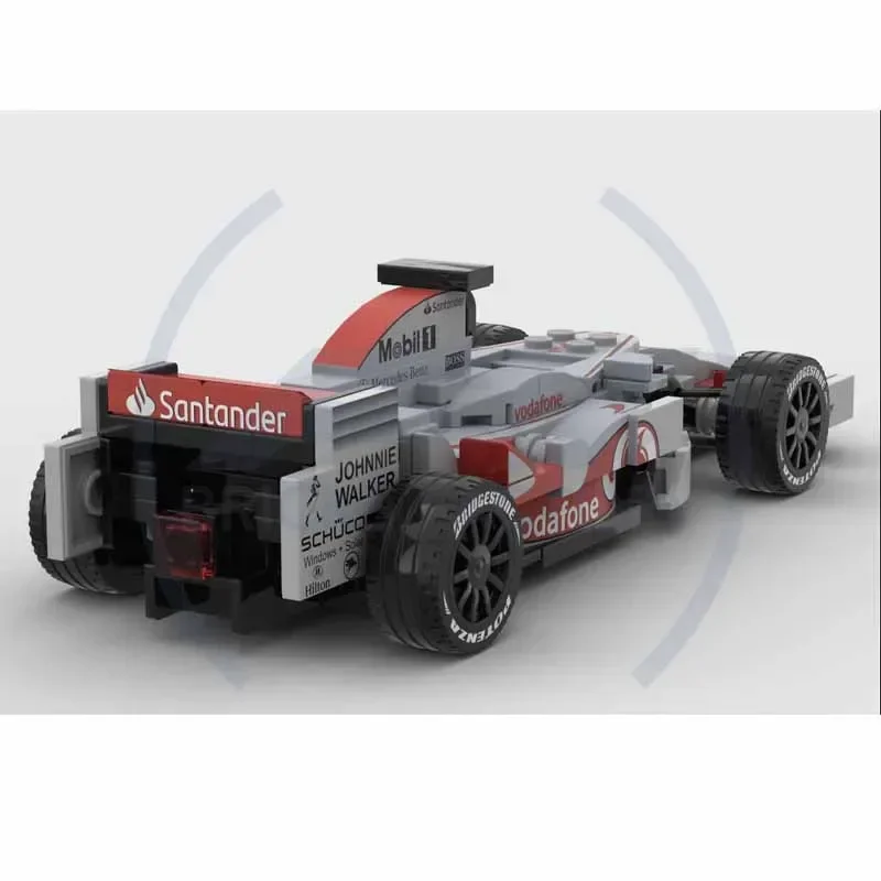 MOC- 205940 Строительный блок F1 раллийный автомобиль MP4/23 мини-гоночная модель 213 шт.