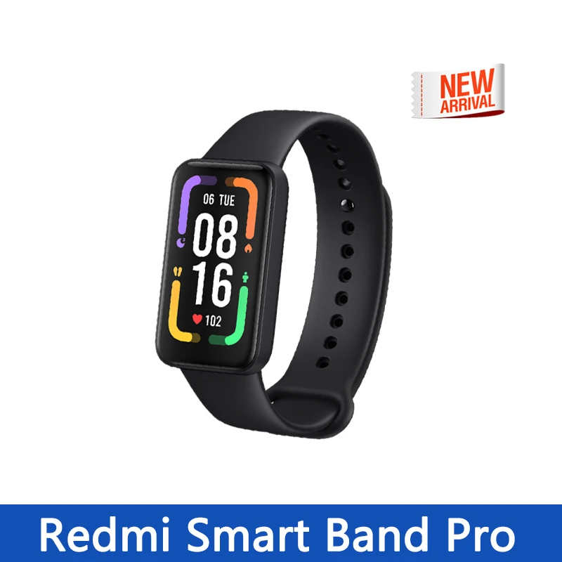 

Global Version Original Redmi Smart Band Pro 1.47'' Full AMOLED Display Bluetooth 5.0 Blood Oxygen Heart Rate Sleep Tracking