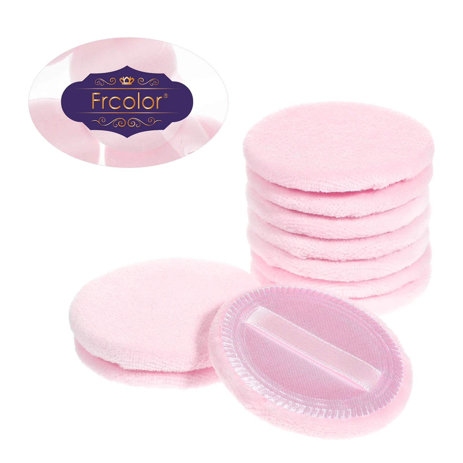 Пудра-аппликатор для макияжа круглые аксессуары