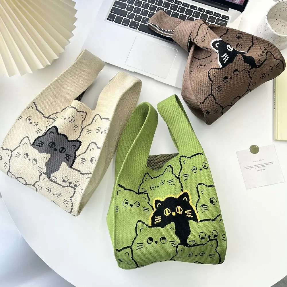 Женская Треугольная Вязаная Большая Сумка Многоразовая Повседневная На Плечо С