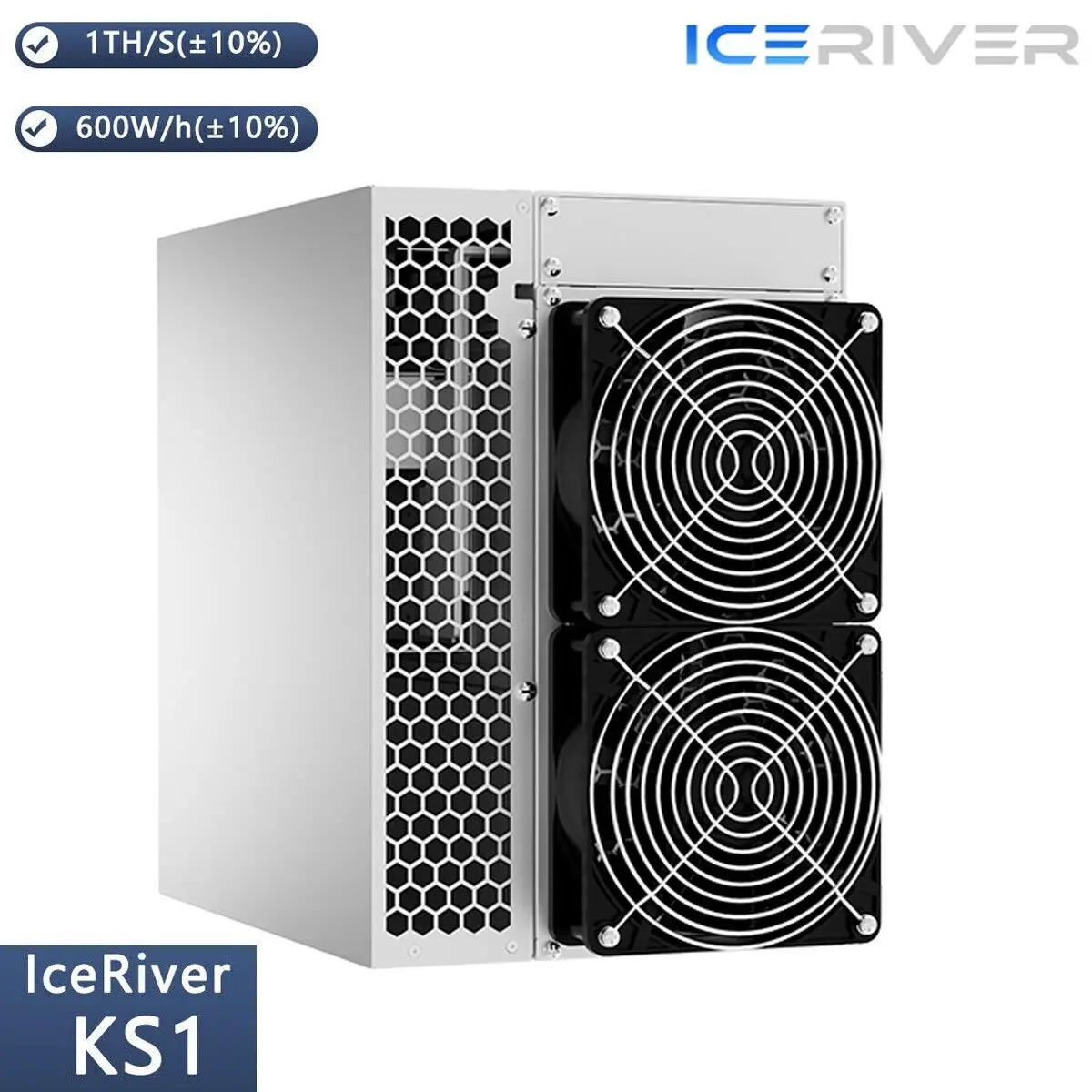 купи 2 получи 1 бесплатно IceRiver KS1 KAS Miner Kaspa 1T 600W Asic Mining