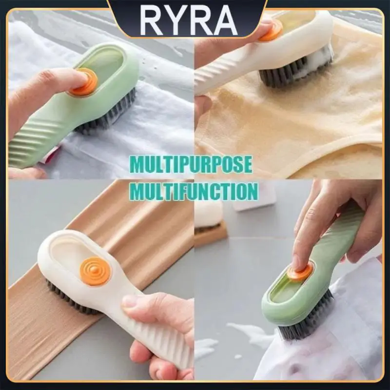 

Quick Foaming Easier Cleaning Soft-bristled Shoe Brush Not Hurt Clothing Multifunctional Cleaing Clothing Tools Soft Brush
