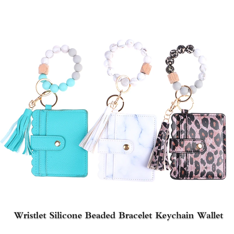 Кожаный кошелек с ремешком на руку для женщин и девушек |