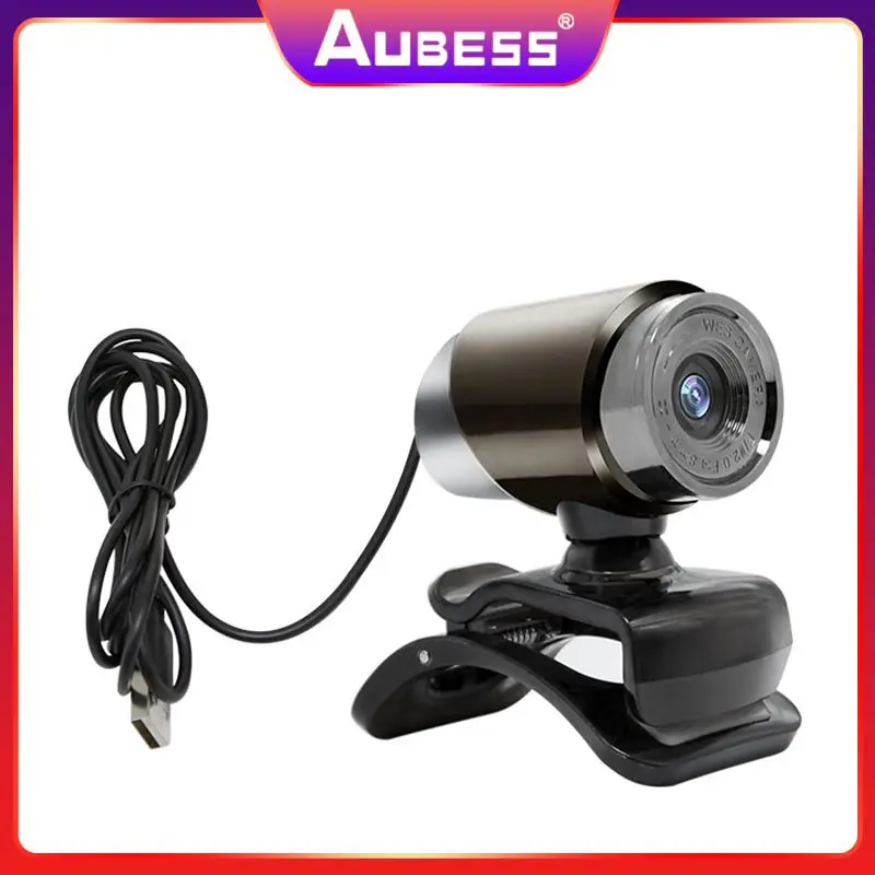 

Plug-and-play Microphone Camera 300k Hd Webcamera Driver-free Webcamera Adjustable Camera Usb Computer Webcam Black