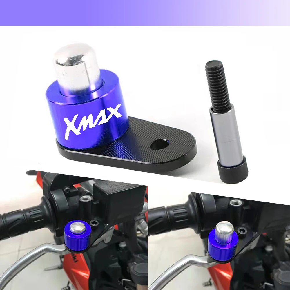 

Motorcycle Accessories Parking Brake Switch Control Lock Ramp Braking Auxiliary Stops For YAMAHA XMAX 250 XMAX 300 XMAX 400
