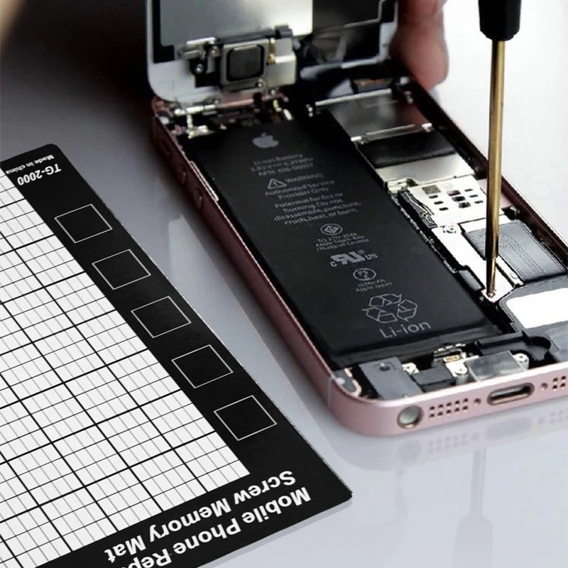 

1PC Magnetic Screw Mat Memory Chart Work Pad Mobile Phone Repair Tools 145 X 90mm Palm Size