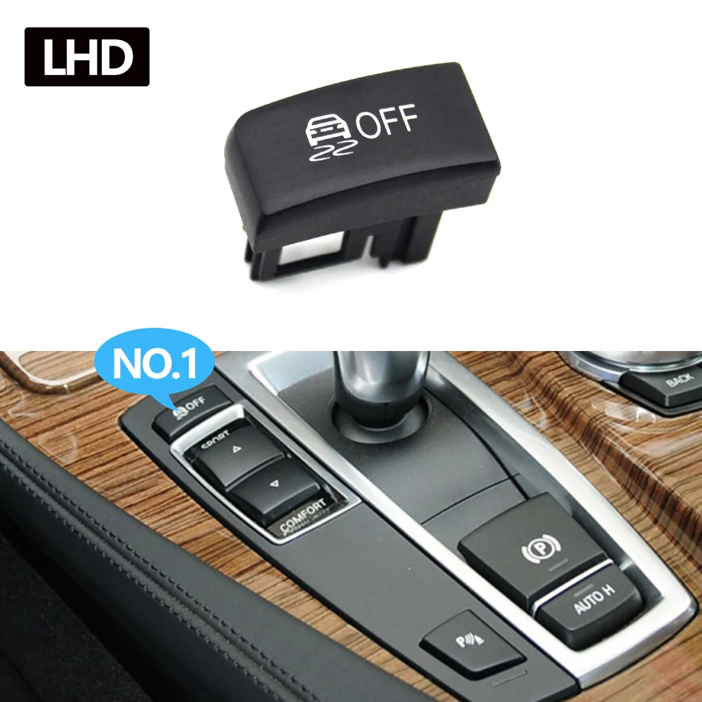 

LHD RHD Автомобиль Antislip OFF Sport Comfort Модель Радар Парковочный переключатель Кнопка для BMW 5 6 X3 X4 серии F10 F11 F06 F12 F13 F25 F26