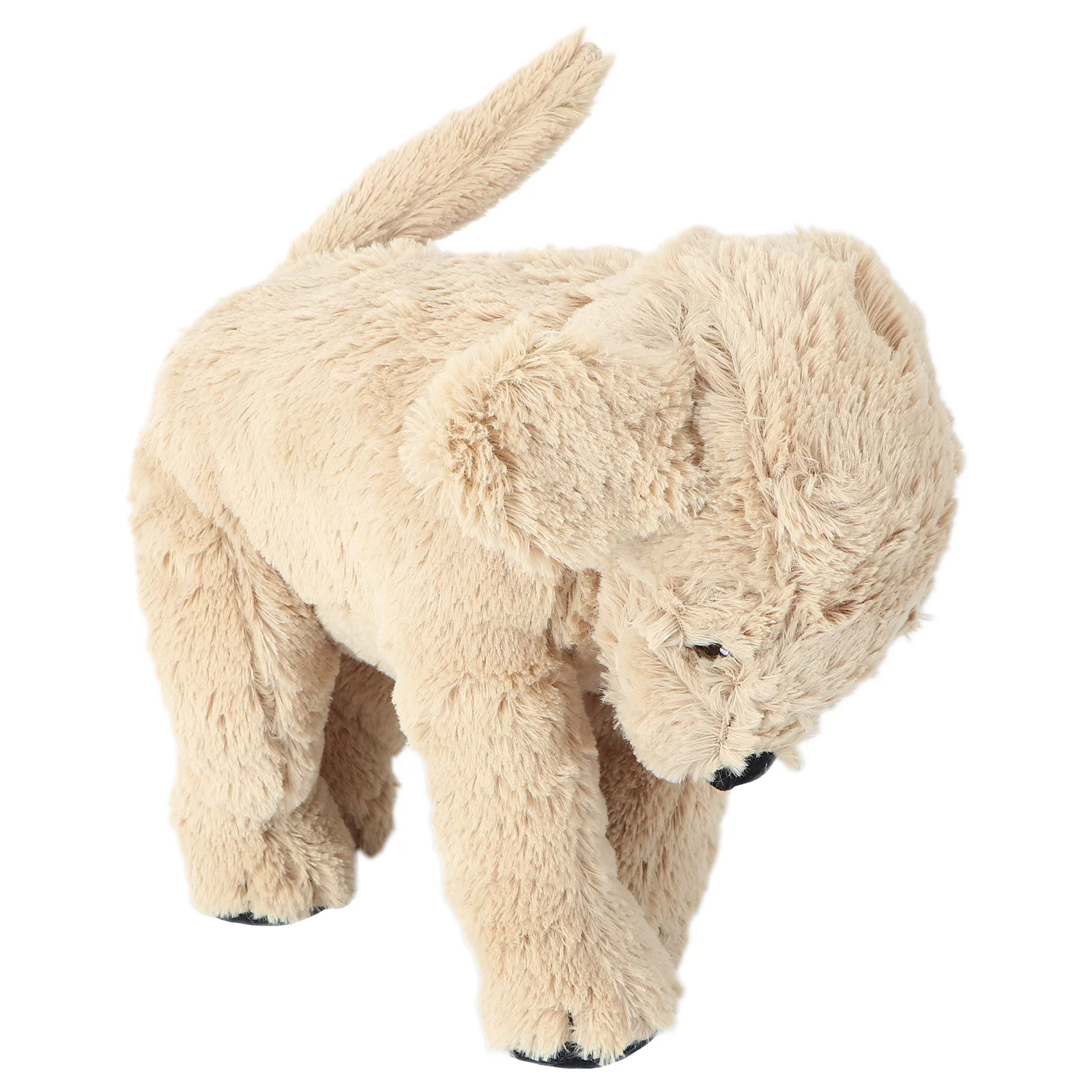 

Labrador Plush Stuffed Puppy Interactive Labrador Plush Puppy Pillow Kids Entertaining Toys Lifelike Model Light Christmas gift