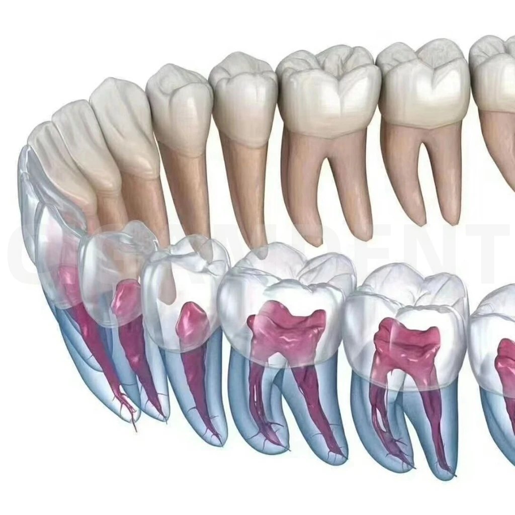 

Dental Endodontic Root Canal RCT Practice Endo Teeth Tooth Model Pulp study Endo Endo Rotary Files Training