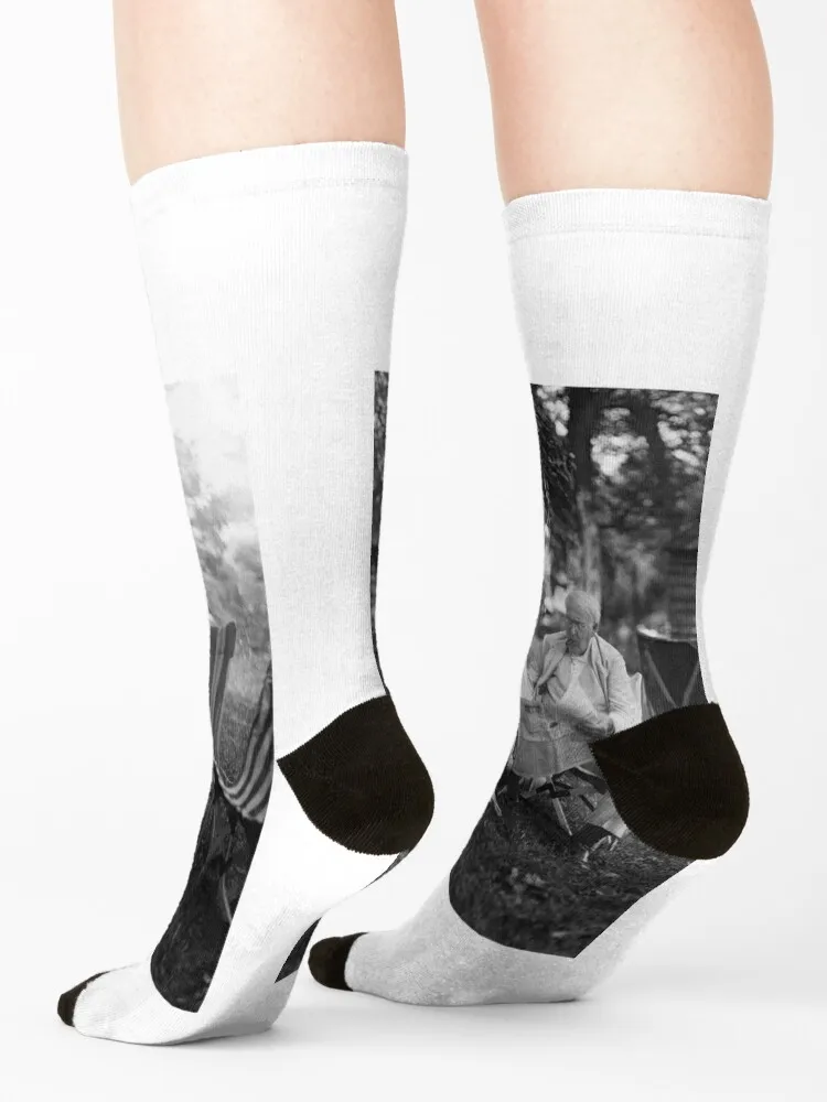 Промышленники США и президент 1921 г. (C023/0182) Носки