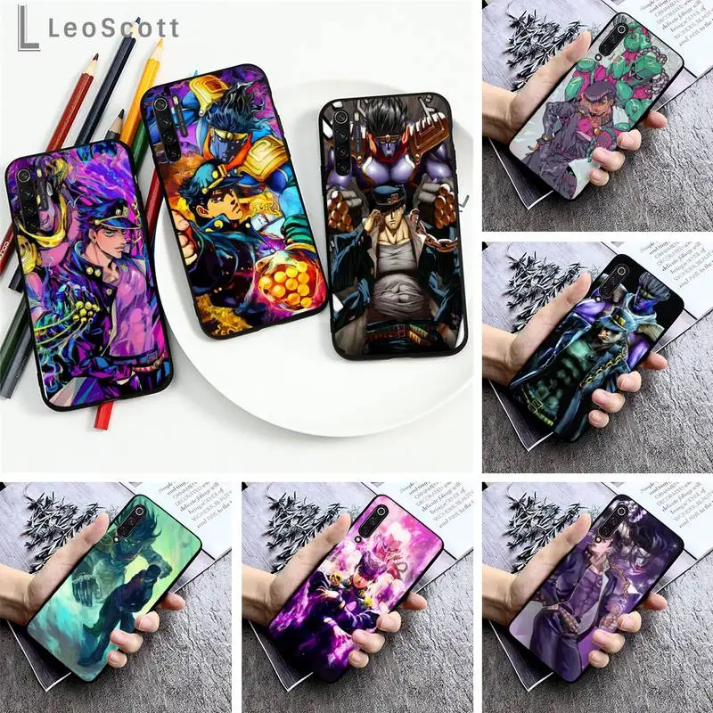 

JoJo Bizarre Adventure Phone Case For Xiaomi Redmi note 7 8 9 pro 8T 9S Mi Note 10 Lite pro
