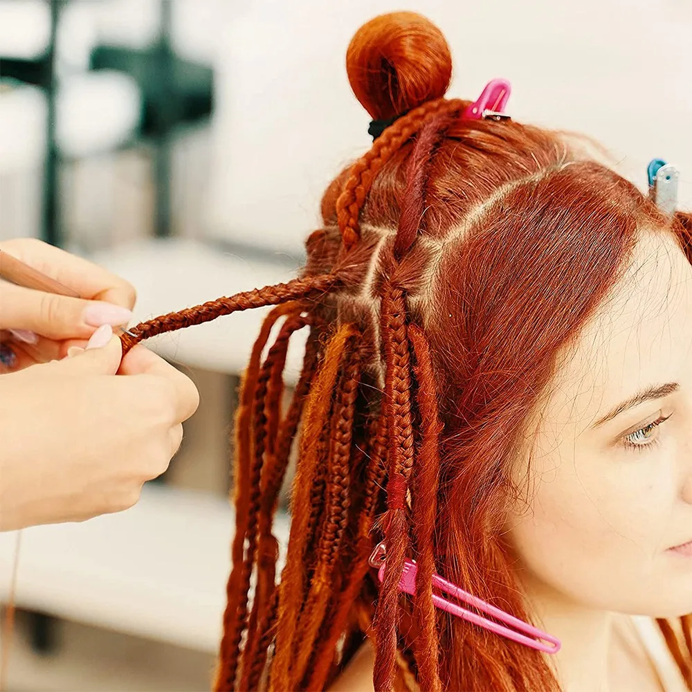 Набор инструментов для вязания косичек иголки дредов изогнутые сцепляющие