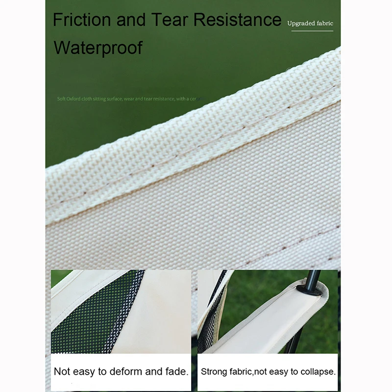 Портативный туристический складной стул HooRu легкий алюминиевый в форме Луны для