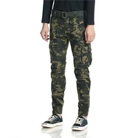 2022 autumn casual cargo pants mens thickened camouflage fashion leggings cotton military tactics trousers pantalons homme