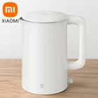 Электрический чайник XIAOMI MIJIA, термос из нержавеющей стали с функцией быстрого горячего закипания и контролем температуры, 1 А
