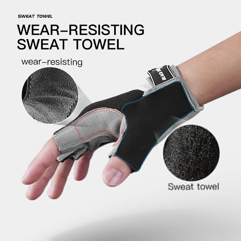 

Shockproof GEL Pad Cycling Gloves Half Finger Sport Resistance Men Women Summer Gym Fitness MTB Bike Gloves