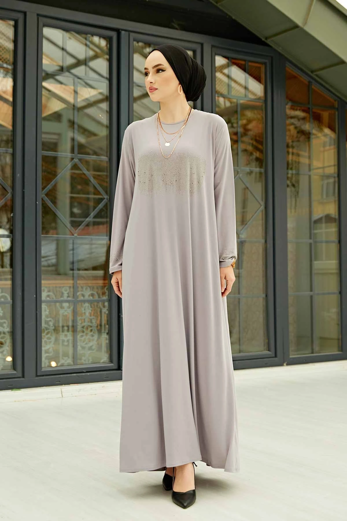 Dress women's dresses 2021 kaftan abaya long Muslim evening dresses hijab abayas Turkish Hijab Party Casual women clothes