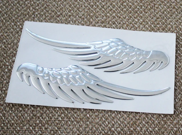 

Красный, серебристый, золотой, индивидуальный, с крыльями ангела, автомобильная наклейка, украшение для багажника автомобиля, крылья, автомобильная наклейка, аксессуары, комплекты кузова