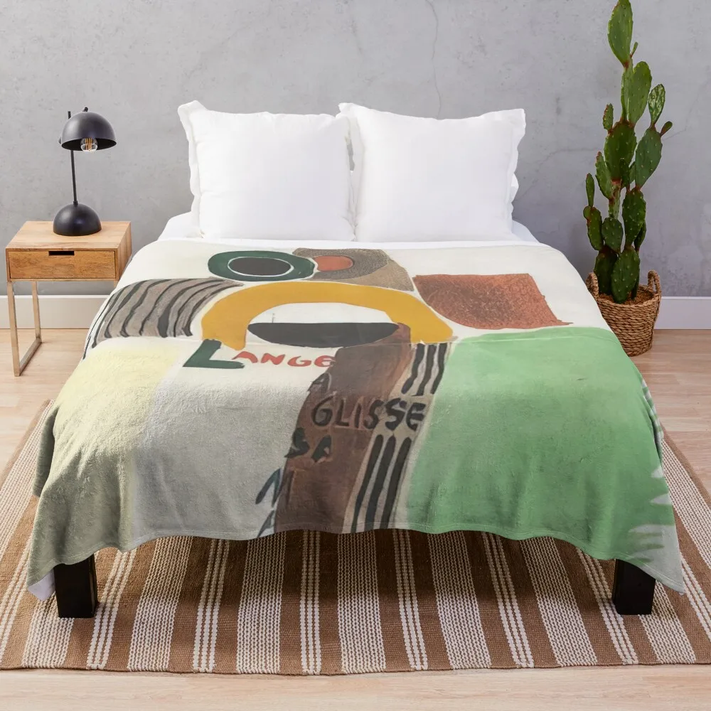 ROBE POEME L ANGE A GLISSE 1922 от Sonia Delaunay Плед Фланелевые декоративные одеяла