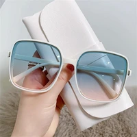 new unisex rectangle vintage sunglasses 2022 fashion design retro sun glasses female lady eyeglass cat eye casual goggles