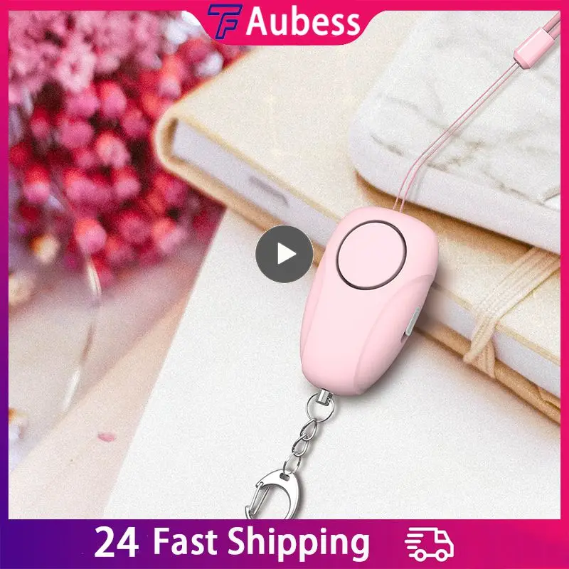 

Personal Self Defense Alarm Protection Chargeable Safety Anti-Wolf Pull Alarm Two Years Of Standby Time RIS 120db For Girl Child