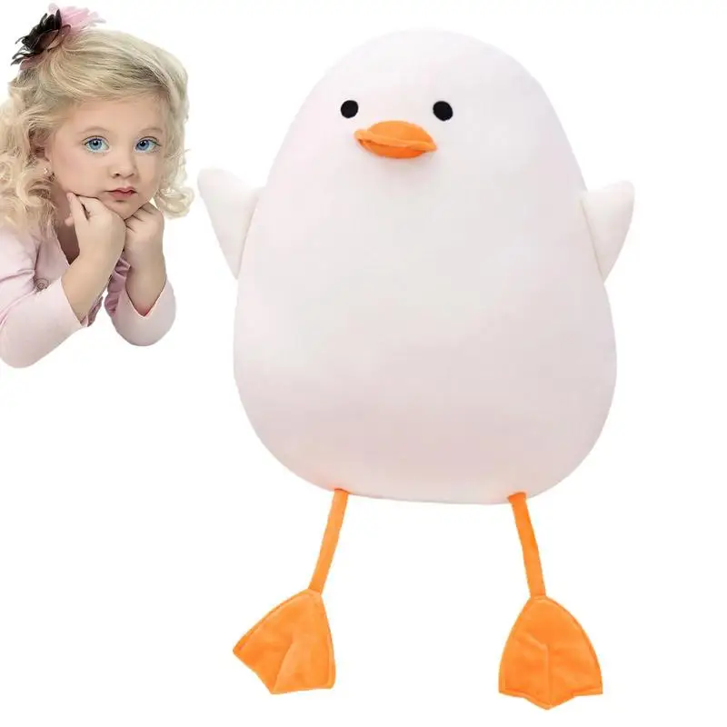

Stuffed Duck Big White Duck Stuffed Hugging Doll Children Animal Plushies For Sofa Bed Couch Decoration Boys & Girls Relaxing