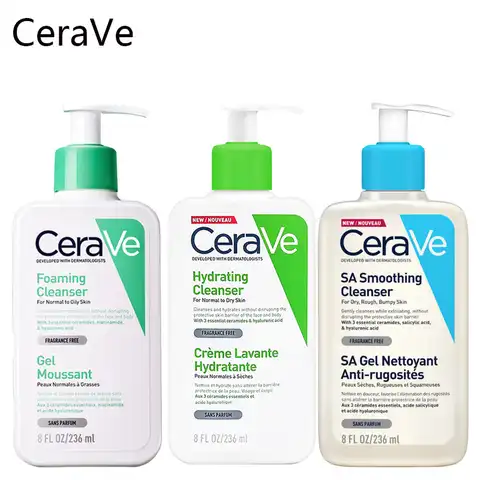 Пенообразователь Cerave с салициловой кислотой, увлажняющее средство для очищения лица, отшелушивание, контроль жирности, разблокировка пор, ...