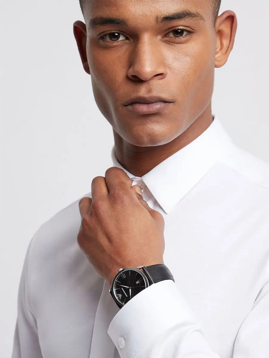 Часы мужские наручные Emporio Armani Giovanni оригинальные в подарочной упаковке кварцевый