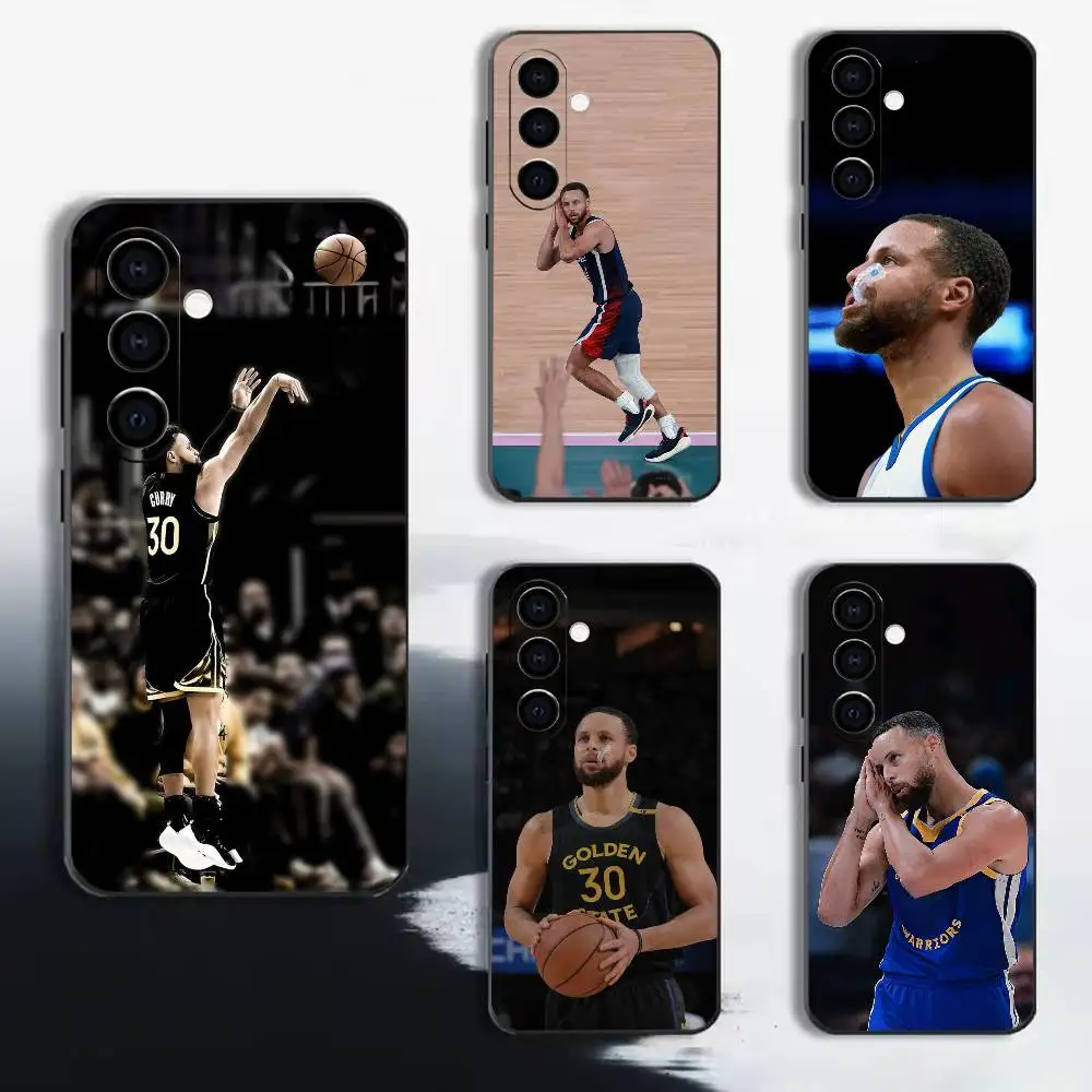 Фото Чехол для телефона SC-S-Stephen Curry Threezus для Samsung A72, A53, A71, A70, A52, A73, A51, силиконовый, черный, мягкий №1