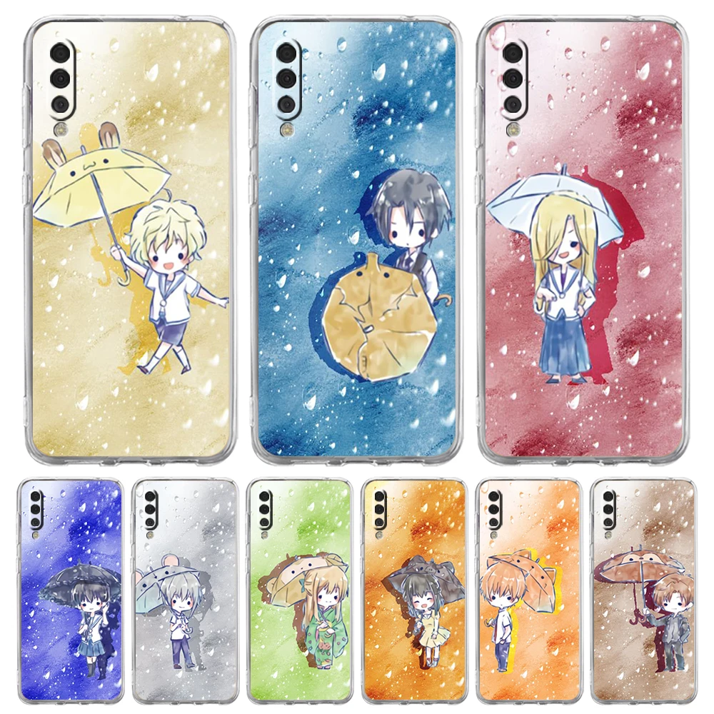 

Fruits Basket Kyo Sohma Phone Case for Samsung Galaxy A12 A22 A10 A20 A30 A40 A50 A52 A02 A03S Transparent Shockproof TPU Shell