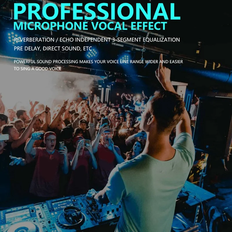 Профессиональный звуковой миксер USB балансировочный цифровой миксер/8-канальный