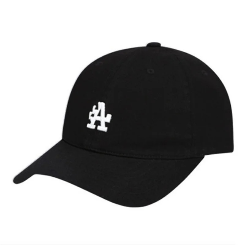 

MB Baseball cap Korean soft top small label retro street style NY cool L men's and women's casual curved eaves