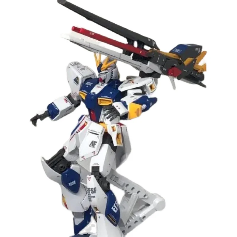 Экшн-фигурка EG Gundam Nu RX-93 V Fighter, аниме-фигурка 1/144, Сборная модель, комплект, мобильный костюм, детские игрушки для мальчиков, детский подарок