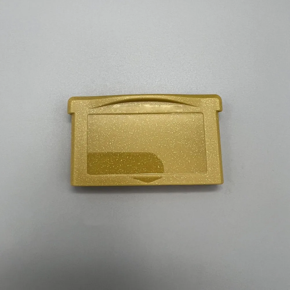 Высококачественный Хрустальный белый золотой серебряный корпус для GameBoy Advance