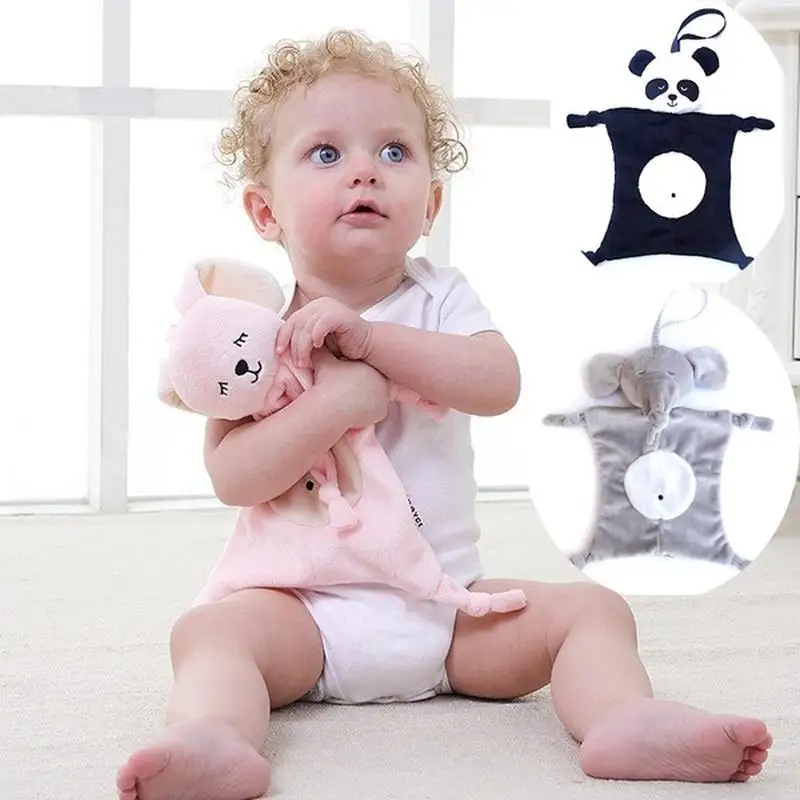 

Милая мультяшная Панда Кролик Кукла мягкое одеяло заготовка ребенок новорожденный заготовки