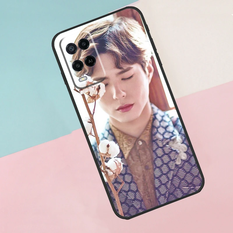 Фото Чехол для телефона Park Bo Gum Korean Actor Star для Oppo A40 A60 A80 A18 A38 A58 A78 A98 A79 A16 A76 A96 A15 A74 A94 A54 A77 A17 №3