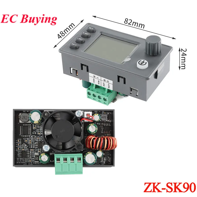 6-36 В Buck Boost CNC DC Регулируемый стабилизированный лабораторный источник питания с