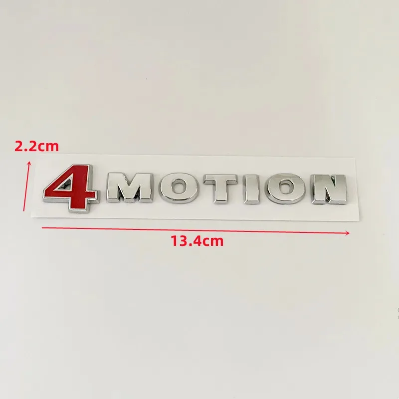 Фото 3D-буквы из ABS-пластика для автомобилей Passat B6, Polo, Tiguan, Touareg, Golf MK4, наклейка 4 MOTION, эмблема 4MOTION, аксессуары №2