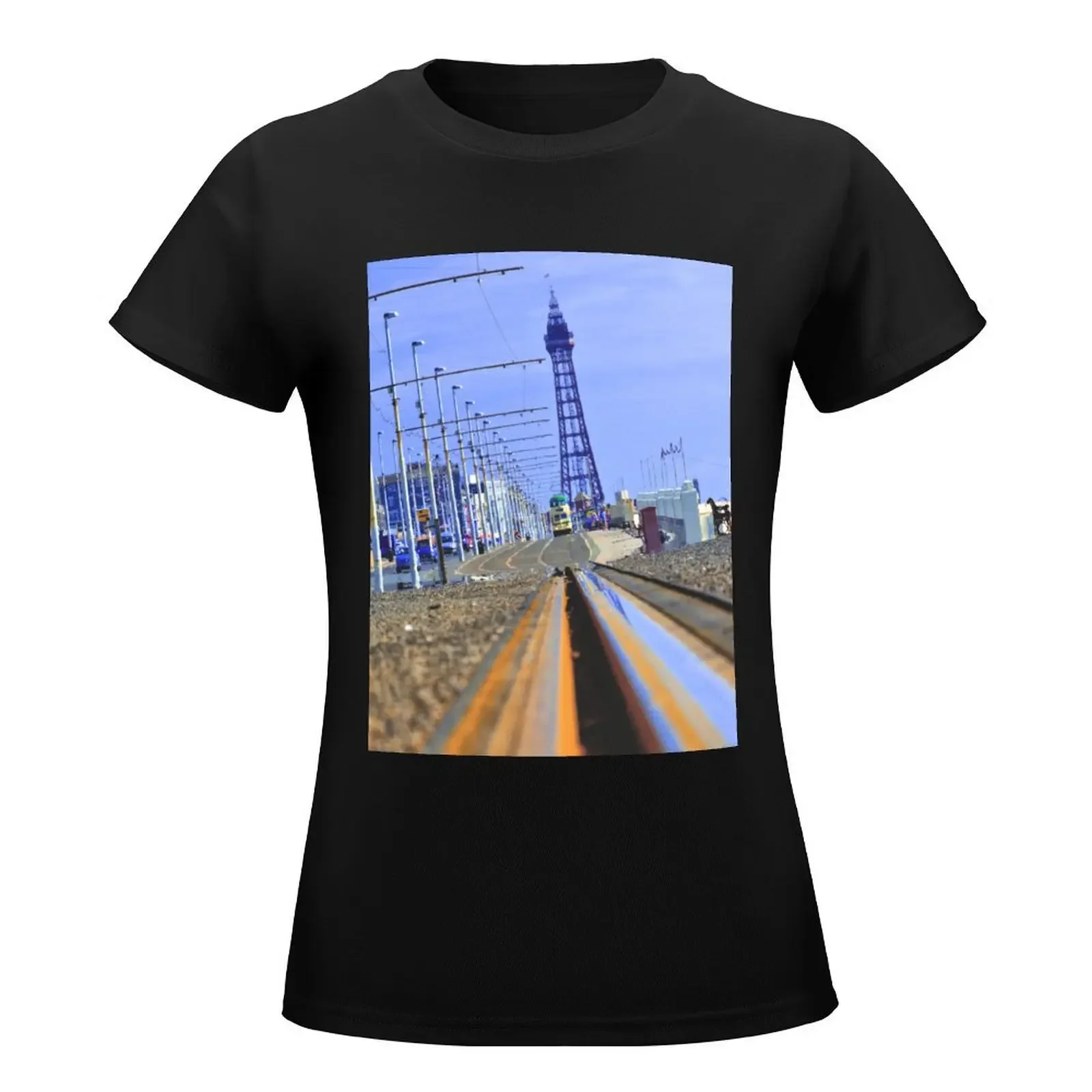 Классический винтажный наследительный ТРАМ Blackpool с башней Blackpool-отличные идеи