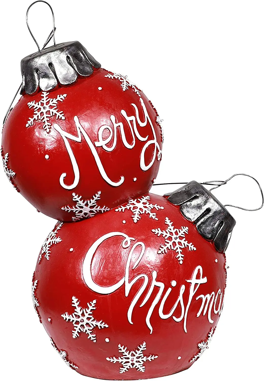 

Рождественский шар Alpine Corporation ZTY104CC, украшение с изменяющимся цветом, светодиодный светильник, праздничный домашний декор, красный празднич...