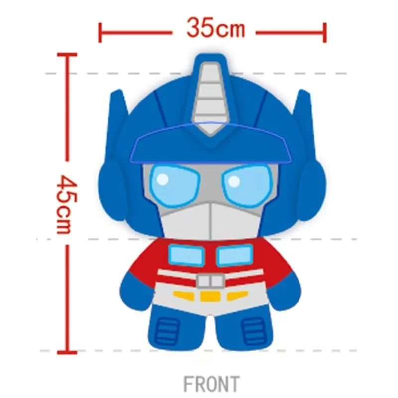 Bandai Transformation Optimus Prime мягкая подвеска кукла игрушка Megatron Shockwave Hot Rod брелки для детей